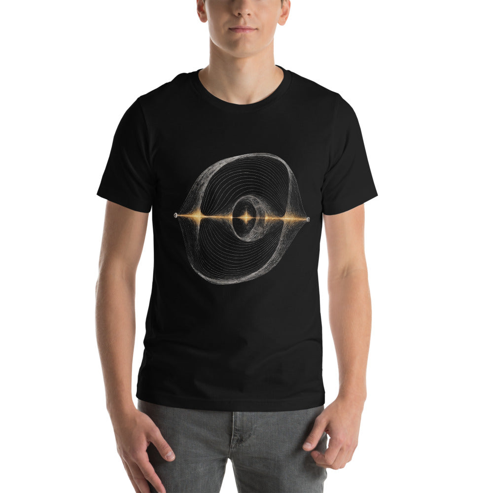 Standing Wave, black tee